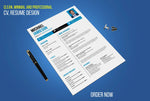Load image into Gallery viewer, I will design clean, minimal and professional cv or resume