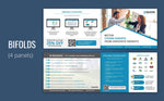 Load image into Gallery viewer, I will design a clean professional trifold or bifold brochure