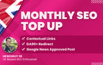 Load image into Gallery viewer, I will provide a monthly UK SEO service top up link building