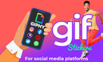Load image into Gallery viewer, I will create animated gifs for giphy and instagram-6-second running time