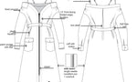 Load image into Gallery viewer, I will create technical illustrations for your garment