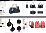 Load image into Gallery viewer, I will design your backpack, handbag, bag, wallet, and luggage, and make a tech pack