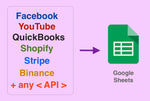 Load image into Gallery viewer, I will connect any API to google sheets