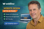 Load image into Gallery viewer, I will design and develop a custom Webflow website up to 20 pages