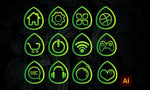 Load image into Gallery viewer, I will create a custom hand drawn icons set