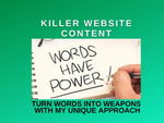 Load image into Gallery viewer, I will write 500 words SEO landing page copy for your website