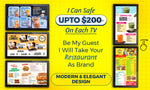 Load image into Gallery viewer, Design digital menu, digital menu board or animated menu