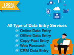 Load image into Gallery viewer, I will do excel data entry virtual assistant, web research, typing, mining, web scraping-1 hour of work