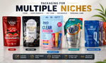 Load image into Gallery viewer, Design premium pouch bag packaging with front and back layout