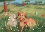 Load image into Gallery viewer, Draw cute character illustrations in cartoon watercolor style