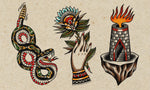 Load image into Gallery viewer, Draw custom American traditional tattoo design for you