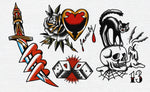 Load image into Gallery viewer, Draw custom American traditional tattoo design for you