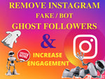Load image into Gallery viewer, You will get remove 4000 Instagram fake, bot, ghost, and inactive followers removal(100% satisfaction guaranteed)