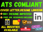 Load image into Gallery viewer, I will write an expert resume, CV, cover letter that gets you hired (CV)
