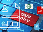 Load image into Gallery viewer, I will be your virtual assistant for data entry, web research, typing and copy paste-8 hours of work