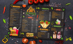 Load image into Gallery viewer, Design professional restaurant and food menu design