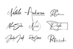 Load image into Gallery viewer, I Will Design an Elegant Custom Signature Logo for Your Brand Identity (Up to 7 Concepts)
