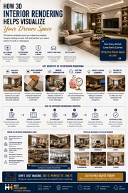 How 3D Interior Rendering Helps Visualize Your Dream Space