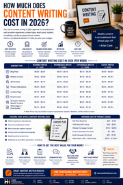 How Much Does Content Writing Cost in 2026?
