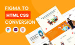 Load image into Gallery viewer, I will convert figma to HTML CSS using bootstrap or tailwind (1 page)
