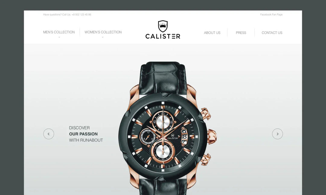 I will create luxury and premium website - 1 page