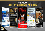 Load image into Gallery viewer, I will do outstanding roll up banner design in 24 hours