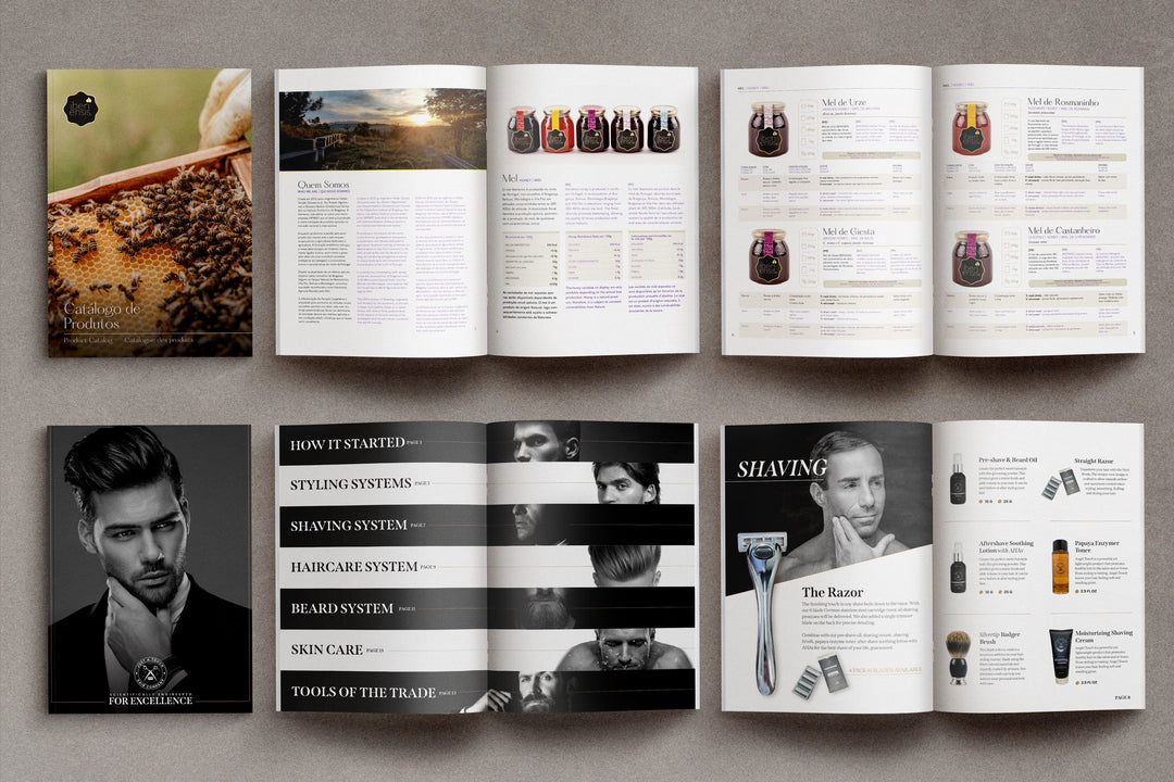 I will design a professional and custom product catalog layout-8 Paged Catalog