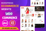 Load image into Gallery viewer, I will build wordpress woocommerce website with divi and elementor (1 page)