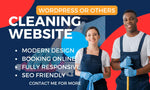 Load image into Gallery viewer, I will create responsive cleaning website with appointment booking (3 pages)