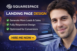 Load image into Gallery viewer, I will design a high converting Squarespace landing page for your business