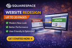 Load image into Gallery viewer, I will redesign your Squarespace website up to 20 pages for a modern professional look