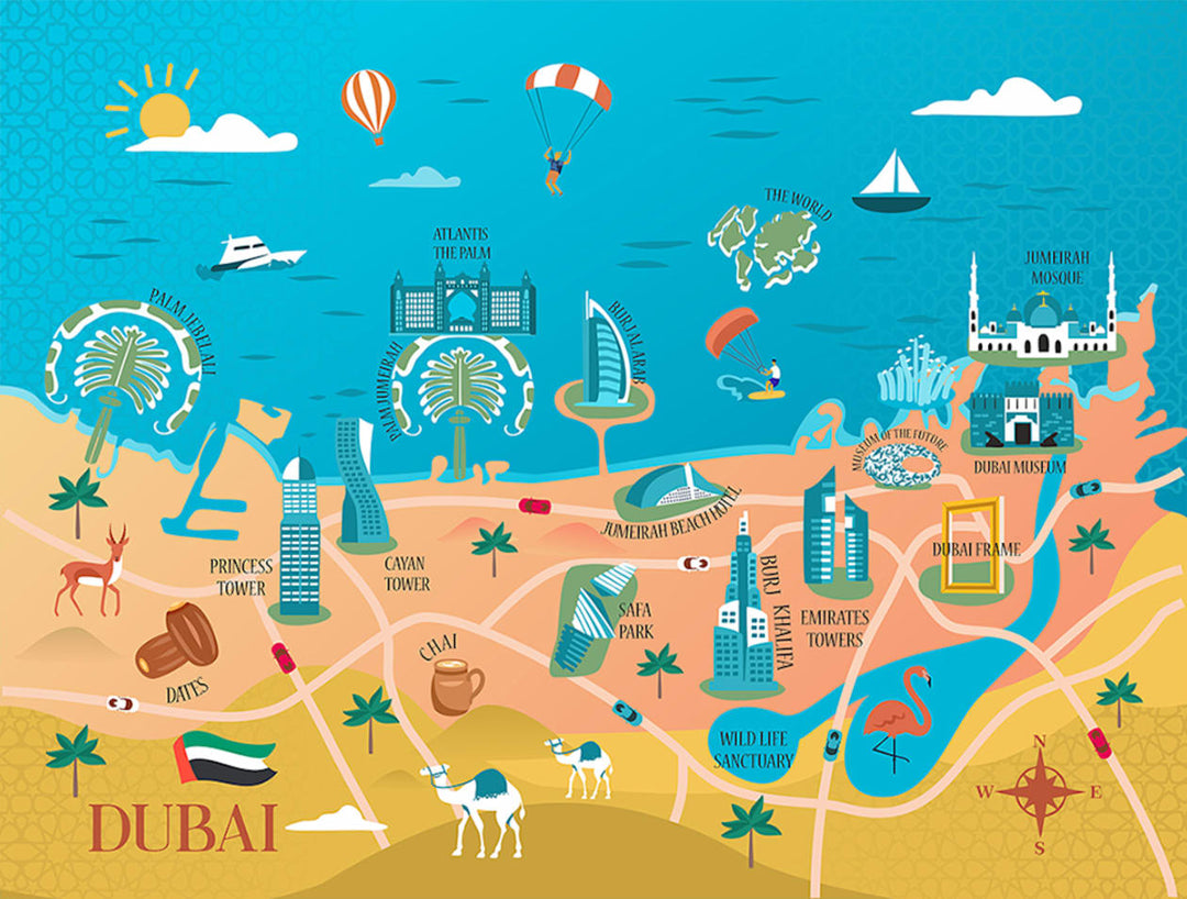 Create unique custom map illustrations and location artwork
