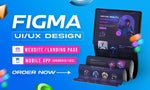 Load image into Gallery viewer, I will do website ui ux, landing page design, mobile app ui design in figma