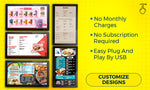 Load image into Gallery viewer, Design digital menu, digital menu board or animated menu