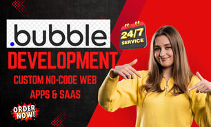 We will design and develop a custom Bubble website up to 10 pages
