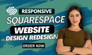 We will redesign your Squarespace website up to 10 pages for a modern professional look