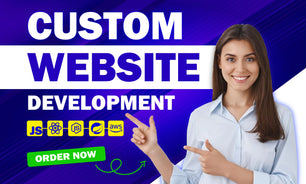 We will do professional website development as a full stack web developer up to 10 pages