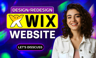 We will redesign your Wix website with up to 10 pages