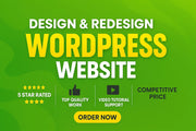 We will redesign your WordPress website into a modern responsive and high converting website (Upto 10 pages)
