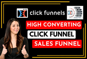 We will design and develop a custom ClickFunnels funnel with up to 10 pages
