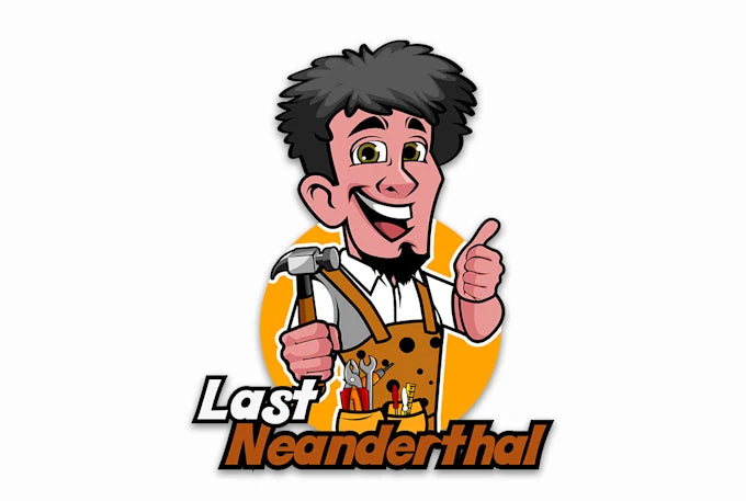 Professional Retro-Inspired Cartoon Mascot Logo with Vintage Charm