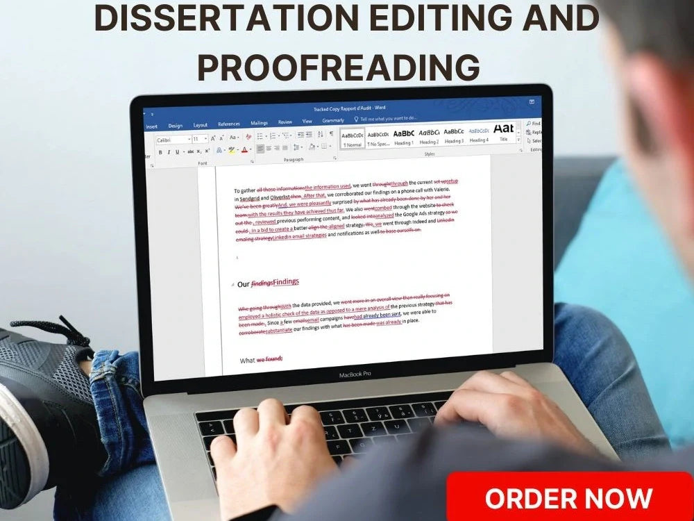 I will edit and proofread dissertations and other documents (Upto 5000 words)