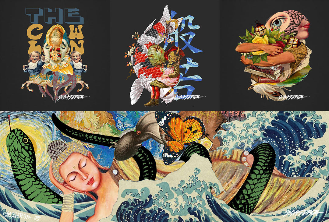 Design collage artwork for album cover art, single, or mixtape