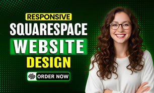 We will design and develop a custom Squarespace website with up to 10 pages