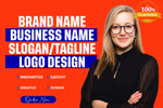 Load image into Gallery viewer, I will create catchy business name, logo design, slogan, and web design for your brand