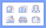 Load image into Gallery viewer, Create modern icon design, custom icons and vector icon set