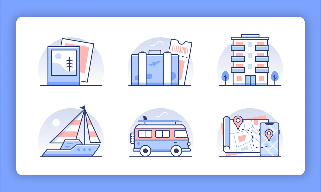Create modern icon design, custom icons and vector icon set
