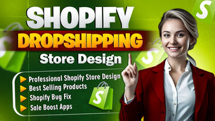 We will build a professional Shopify dropshipping store with up to 5 pages