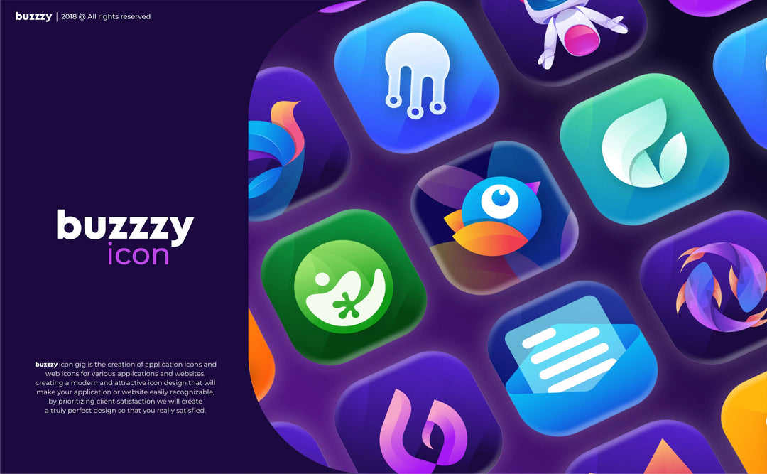 Design modern and attractive app icon logo
