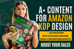 Load image into Gallery viewer, Design amazon KDP a plus content and book banner